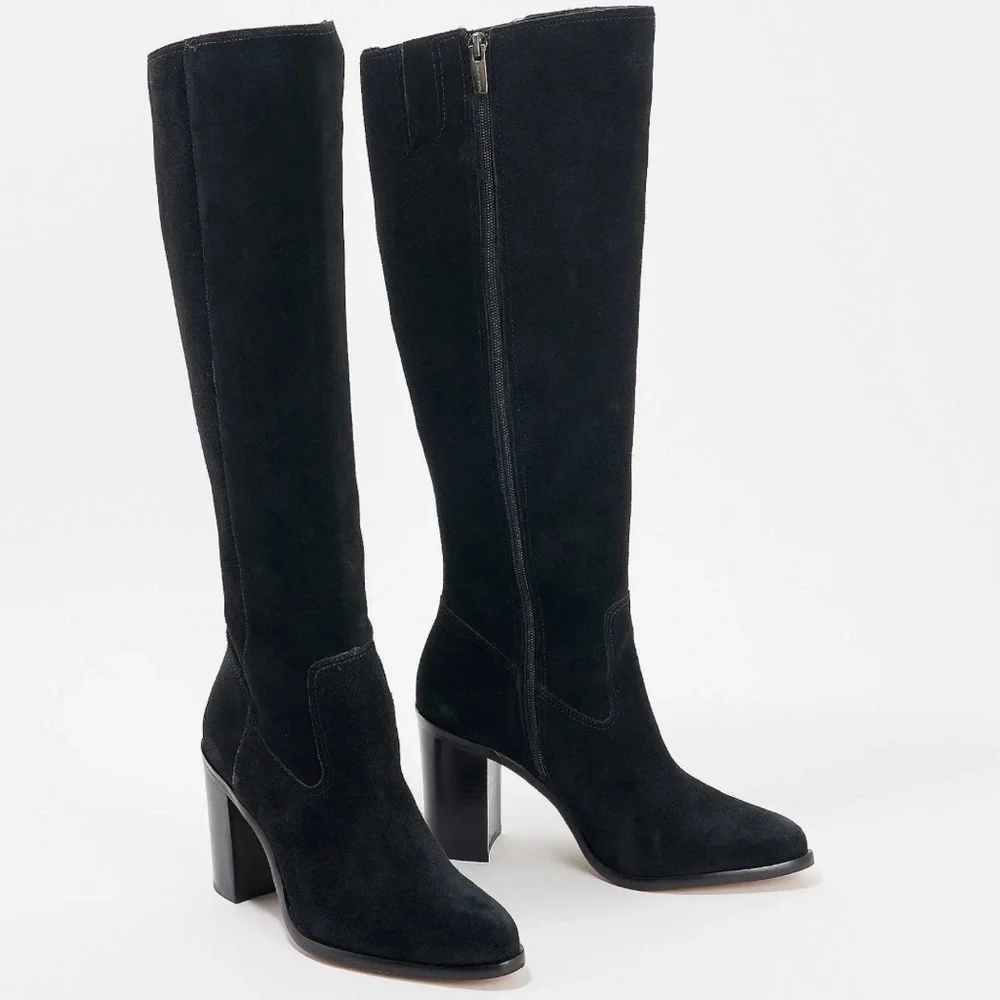 🌸VINCE CAMUTO🌸 Pearlanie Knee High Black Boots Size: 10